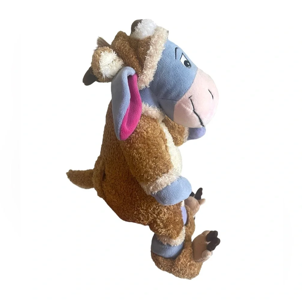 Winnie the Pooh EEYORE Reindeer Sleeper Pajamas Plush Disney Store Exclusive 13